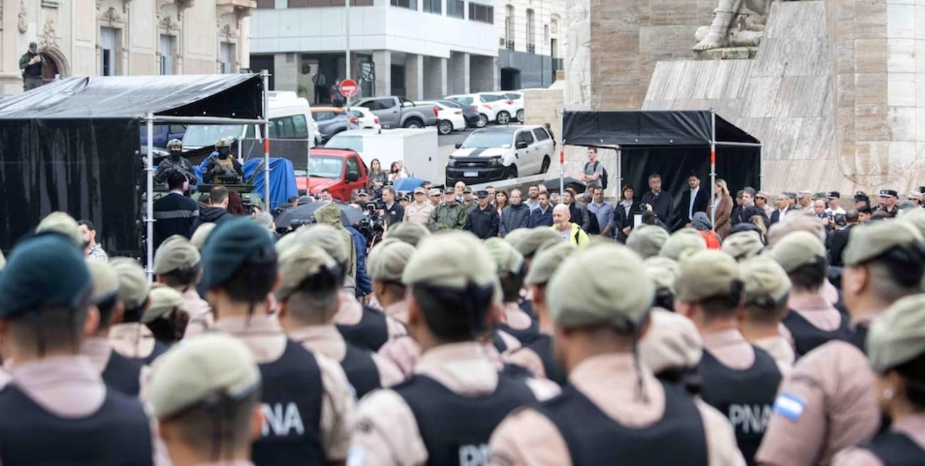 El Gobierno concluyó con las tareas del Grupo Especial Antinarcotráfico Rosario