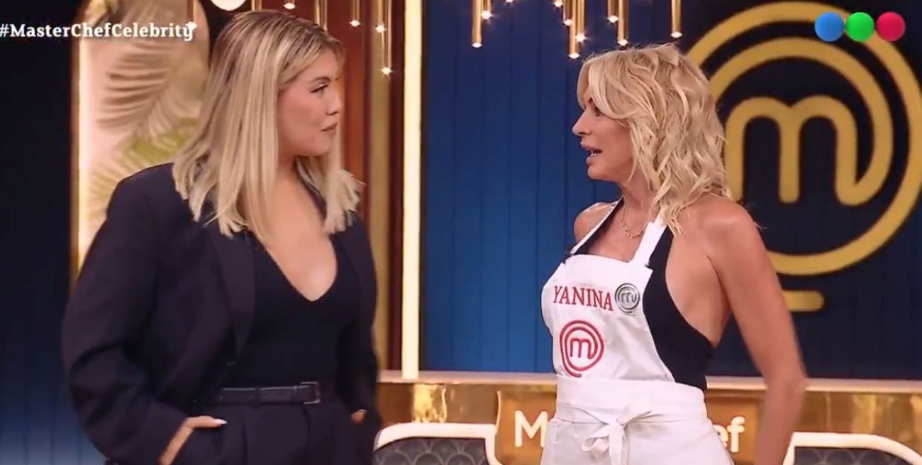 Wanda Nara y Yanina Latorre, cara a cara en MasterChef Celebrity: chicanas, ironías y pase de factura