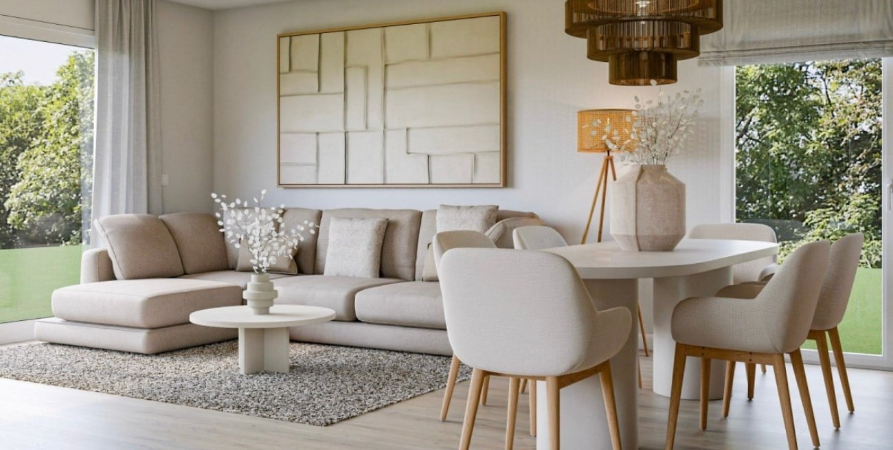 Cloud Dancer, el color Pantone 2026, conquista diseño de interiores