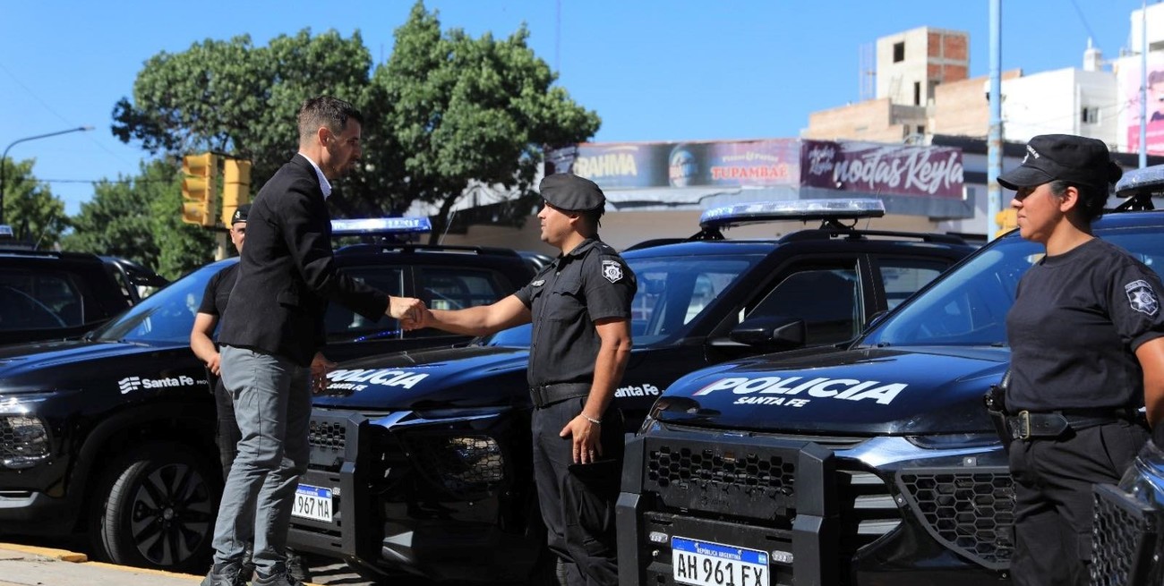 Rafaela: fortalecen la prevención en seguridad con nuevos móviles policiales
