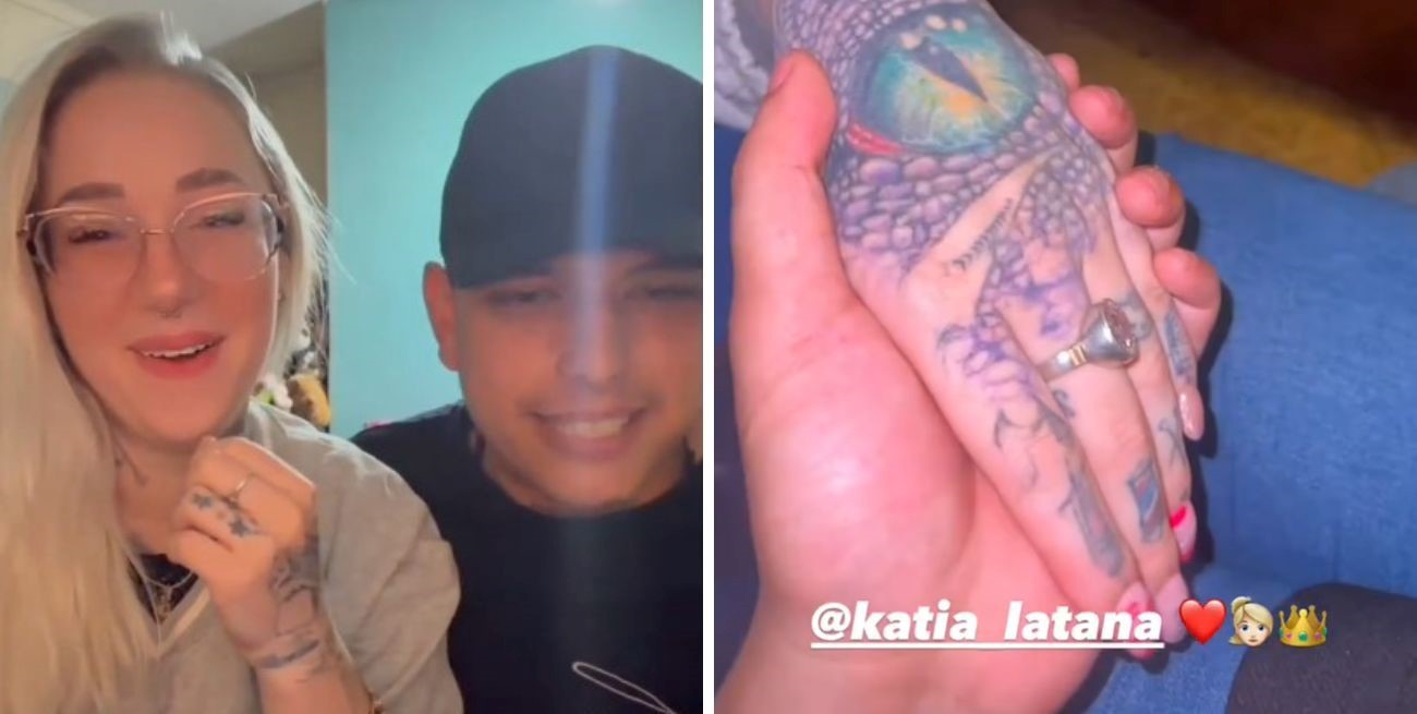 El Chino Agostini confirmó su romance con “la Tana” de Gran Hermano: beso en vivo y fotos juntos