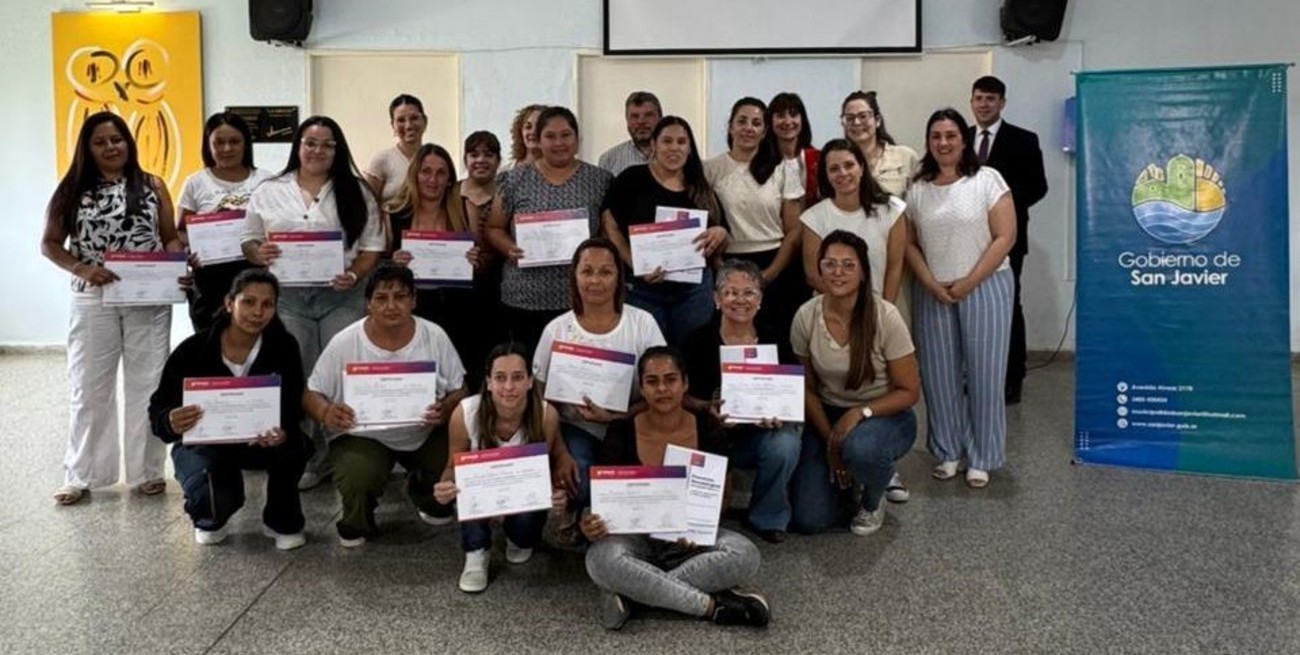 Finalizó la capacitación de Promotores Gerontológicos en San Javier