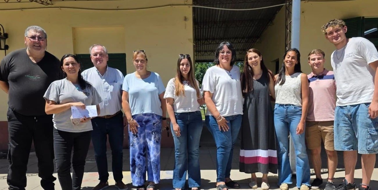 Michlig visitó las localidades de Soledad y Ñanducita donde concretó distintas actividades institucionales