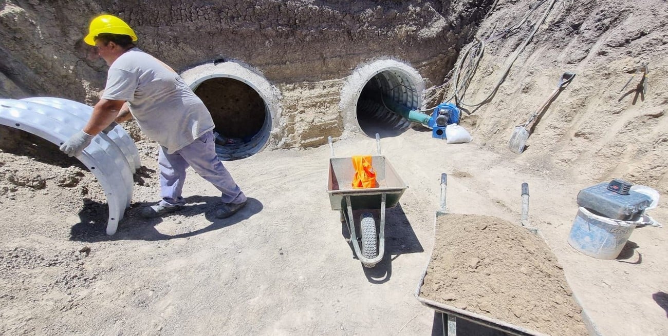 El Gobierno de Santa Fe avanza con obras para mitigar inundaciones en Vera