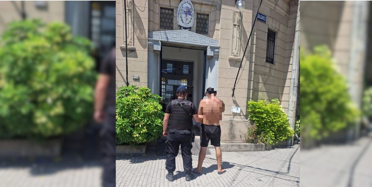 Detienen a un hombre que agredió y amenazó a una mujer con una cuchilla