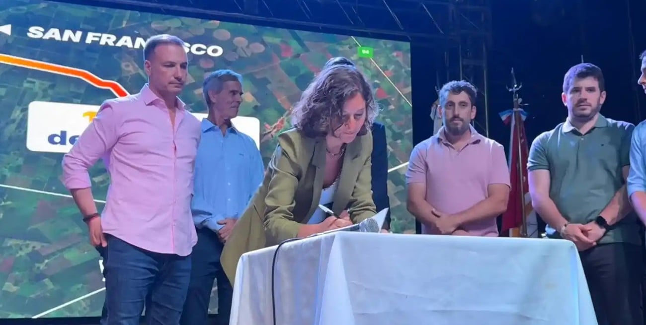 Una obra clave para la región: San Francisco tendrá su acceso pavimentado