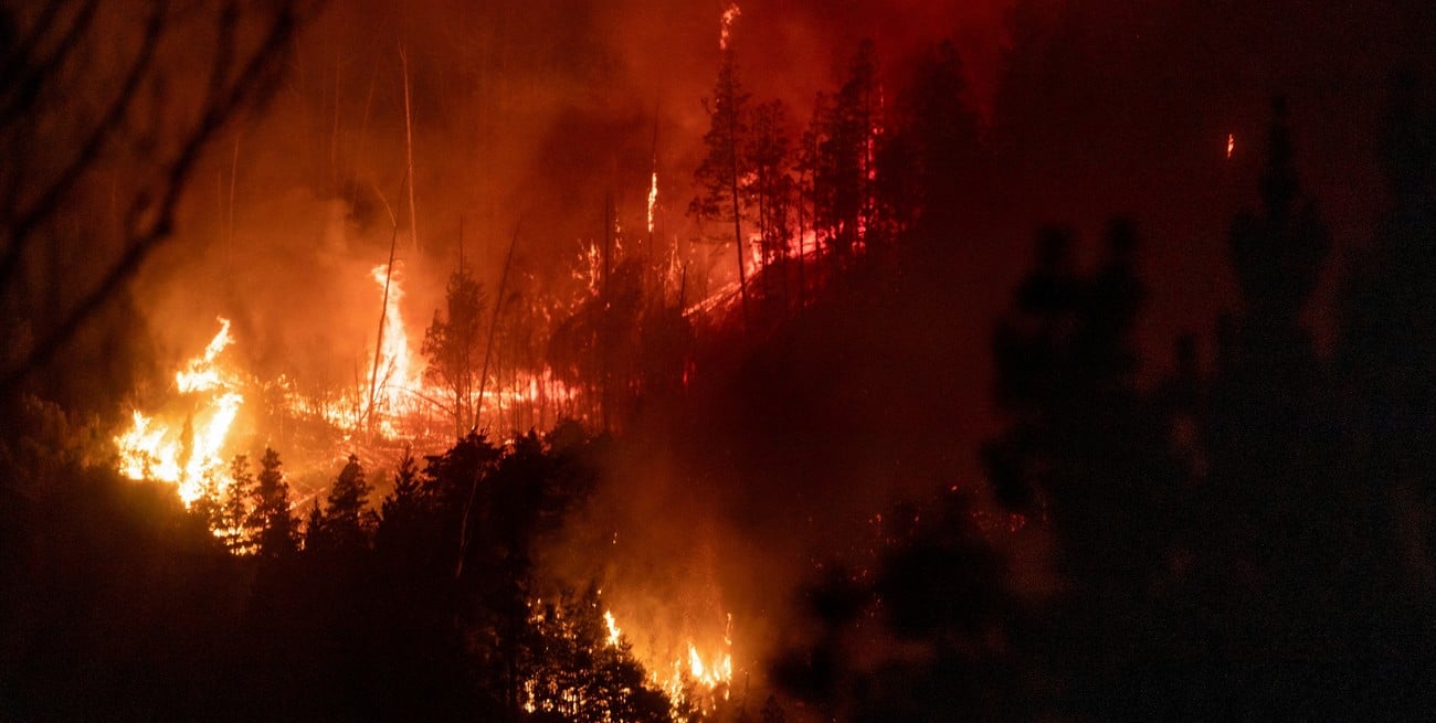 El incendio provocado en Chubut podría castigarse con una pena de 20 años