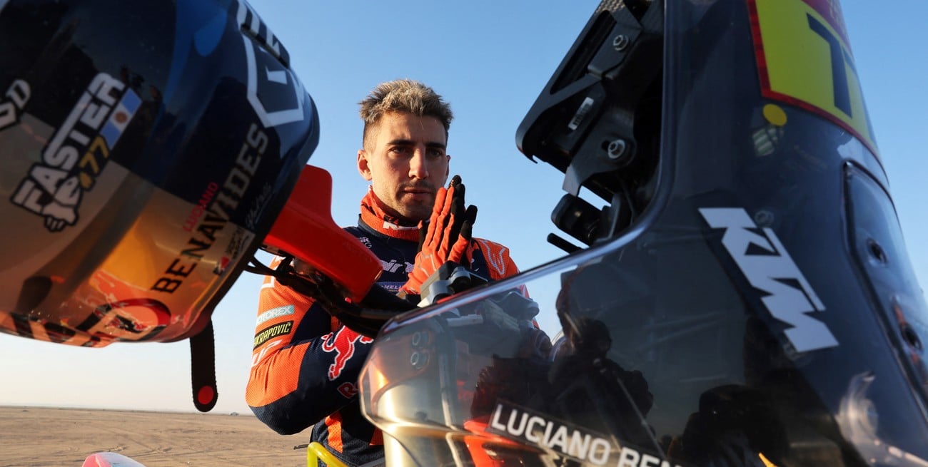 Benavides, firme en la cima del Dakar: "No juego a ninguna estrategia"