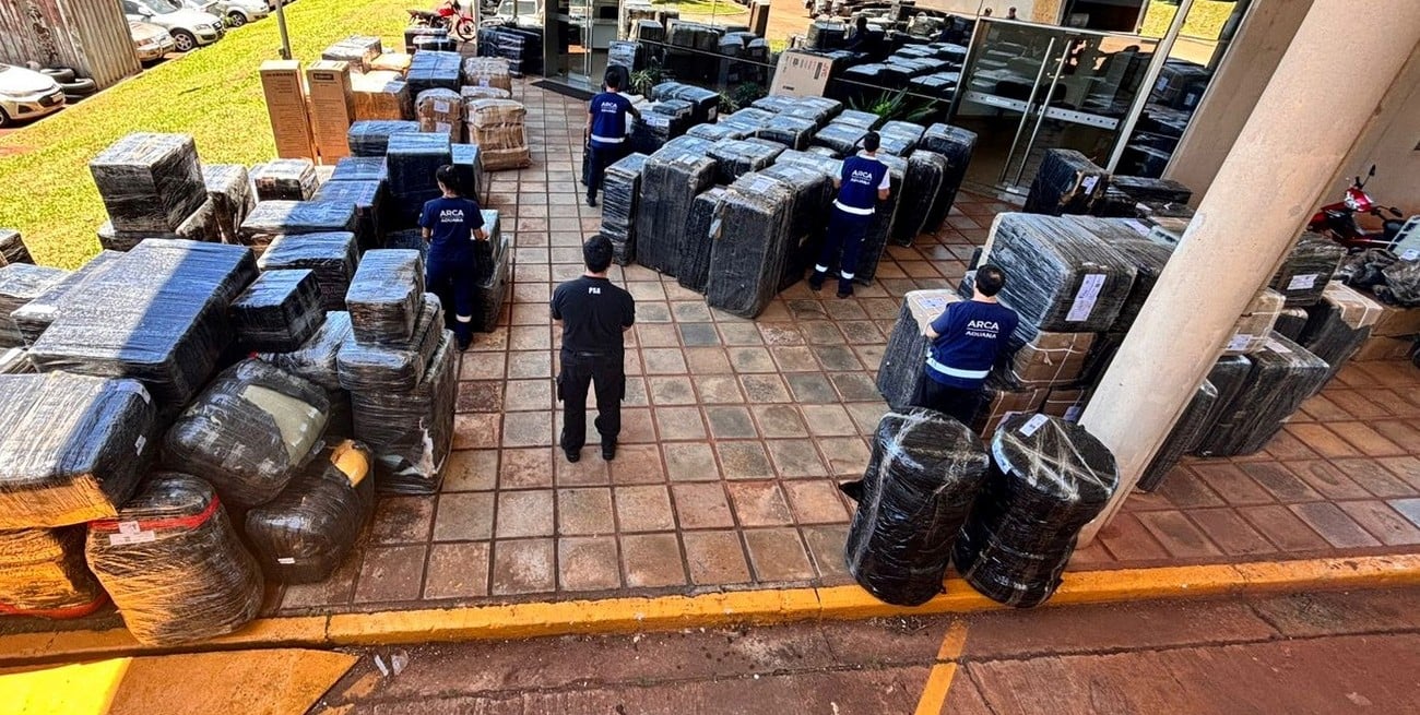 Golpe al contrabando en Misiones: secuestran más de $265 millones en mercadería ilegal