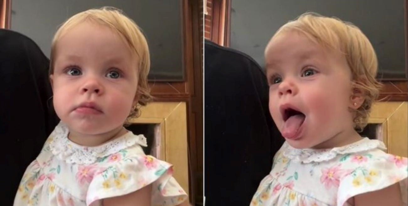 "Tarada", la nueva palabra que aprendió Milenka y desató la risa de todos en redes