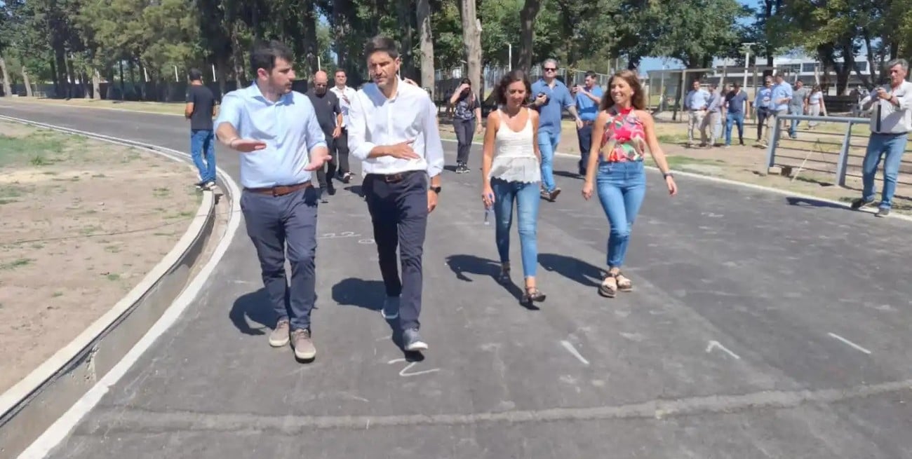 Con eje en la conectividad y la inversión, Pullaro recorrió obras estratégicas en Venado Tuerto