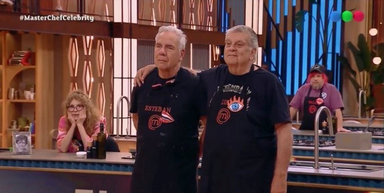 Esteban Mirol y Luis Ventura son los primeros eliminados del repechaje en Masterchef Celebrity