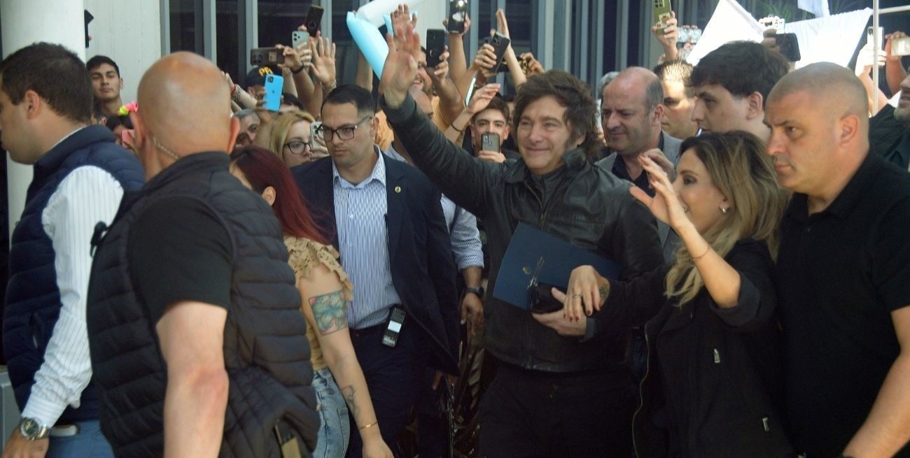 En Santa Fe, Milei eligió a San Lorenzo

