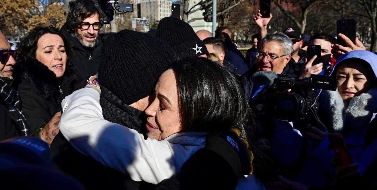 María Corina Machado visitó a Donald Trump en la Casa Blanca