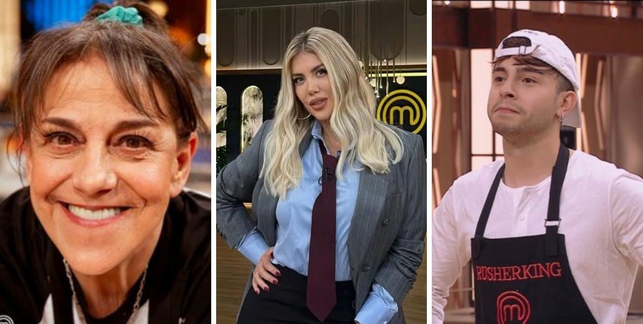 “Las amigas de mis enemigas”: la filosa frase de Wanda Nara en Masterchef que reavivó la guerra con la China Suárez 