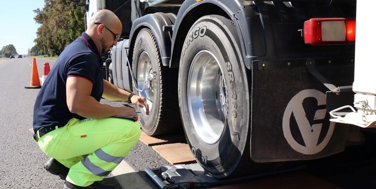 Controles de peso en rutas santafesinas: detectaron camiones con excesos de hasta 25 toneladas