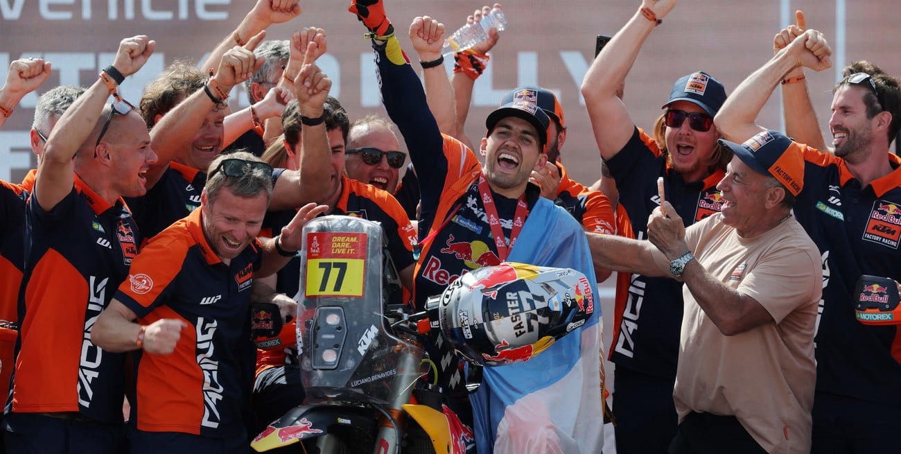 Final histórico en el Dakar: Luciano Benavides campeón por dos segundos