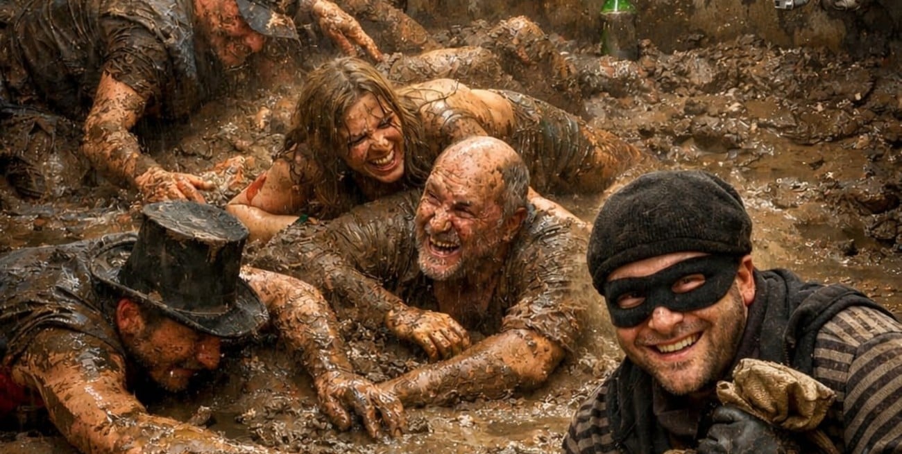 Vivimos revolcaos en un merengue... y en el mismo lodo todos manoseaos