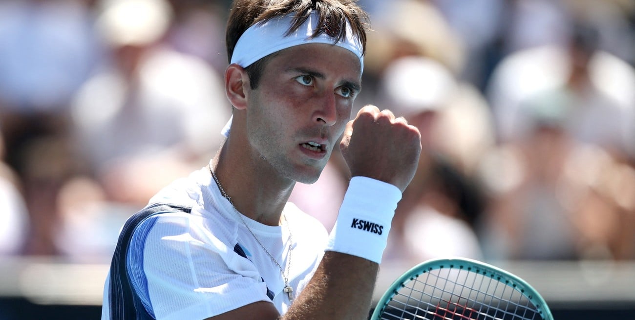 Etcheverry y Comesaña arrancaron con el pie derecho el Australian Open