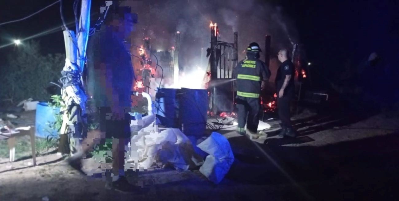 Tragedia en Arroyo Leyes: murió calcinado en el incendio de una casilla precaria