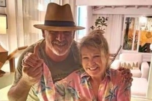 La pareja se conoció en Buzios.