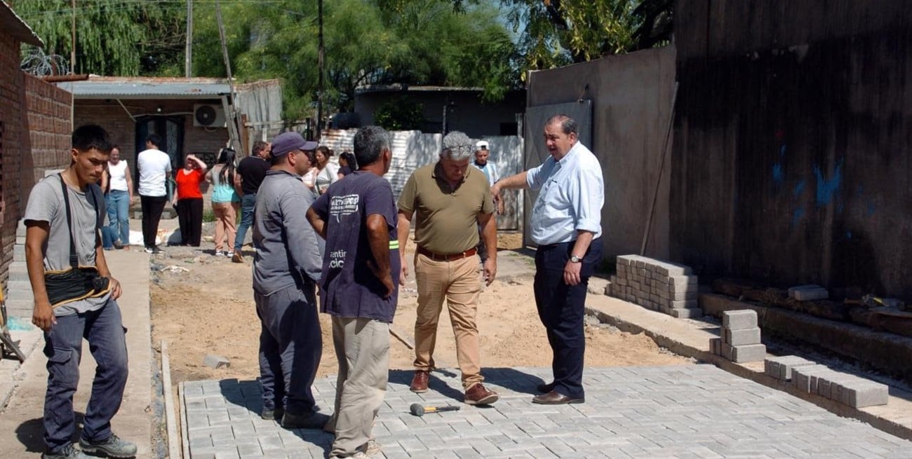 B° Los Hornos: la Municipalidad retoma una obra esencial abandonada por el gobierno nacional
