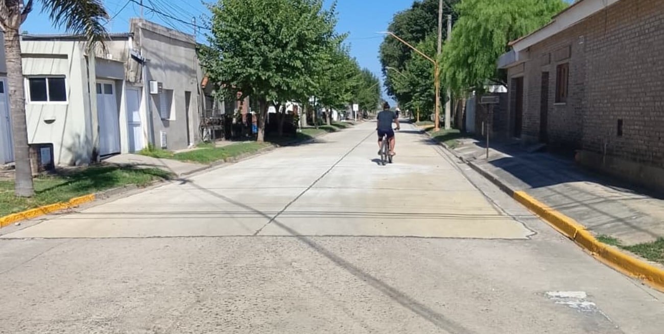 San Carlos Sud: desde febrero retorna el plan de pavimentación y de mejoras urbanas 