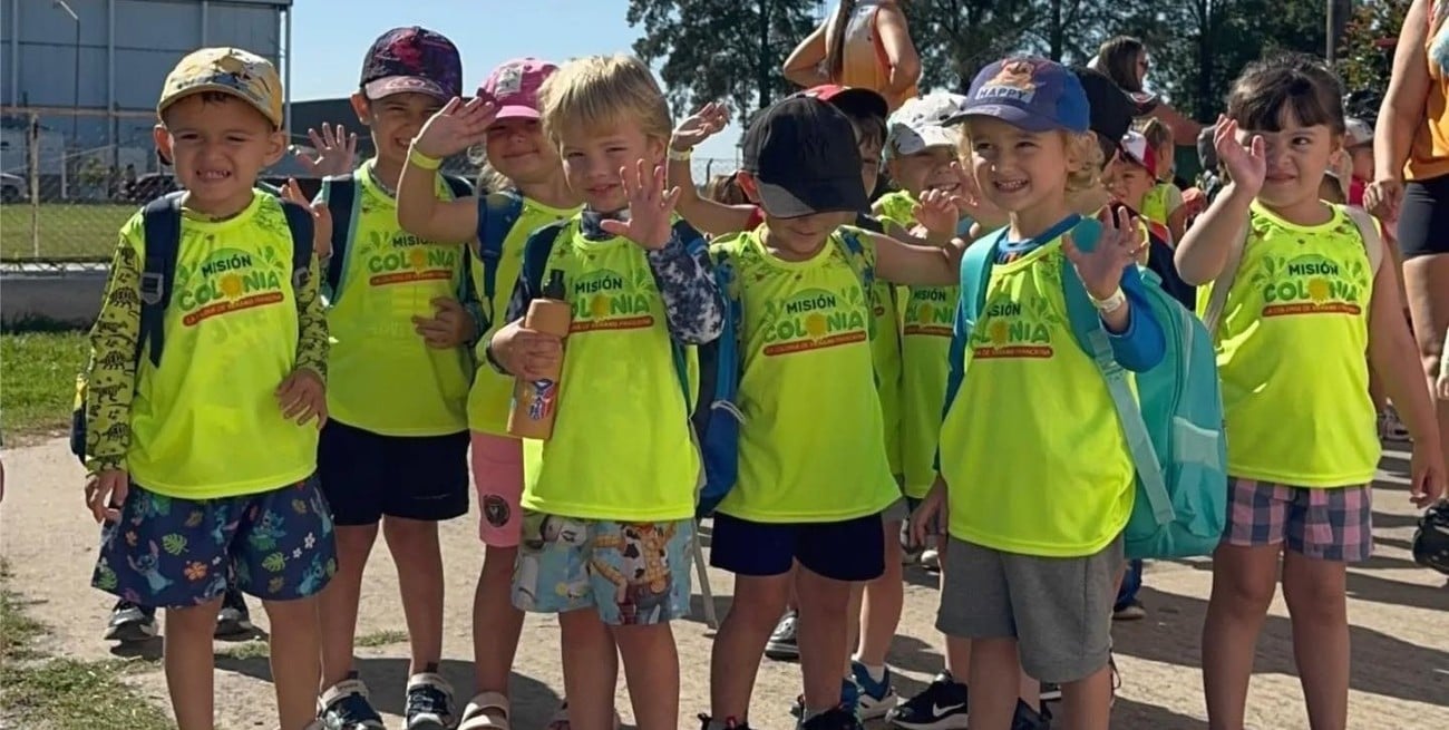 Naturaleza, juegos y una experiencia inolvidable para los chicos de Franck