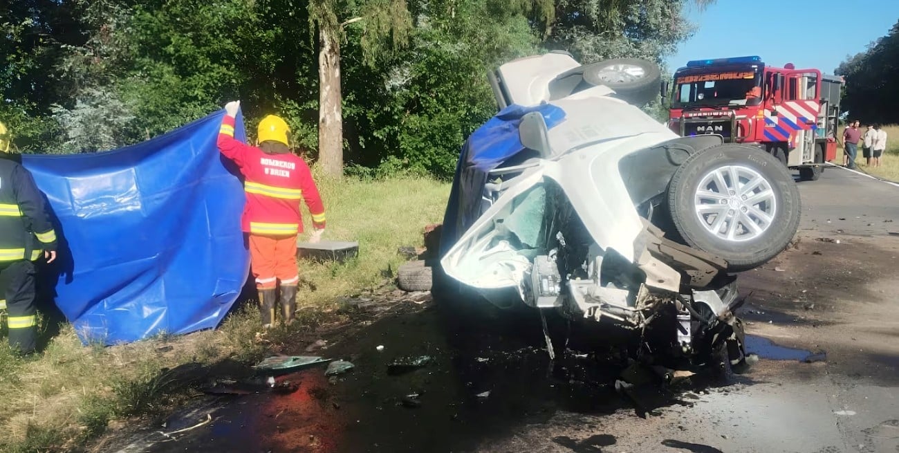Choque frontal en la Ruta 46: dos muertos y varios heridos en Bragado