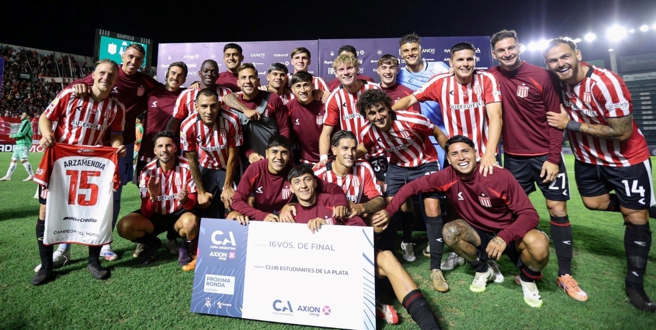 Estudiantes de La Plata goleó a Ituzaingó y avanzó en la Copa Argentina