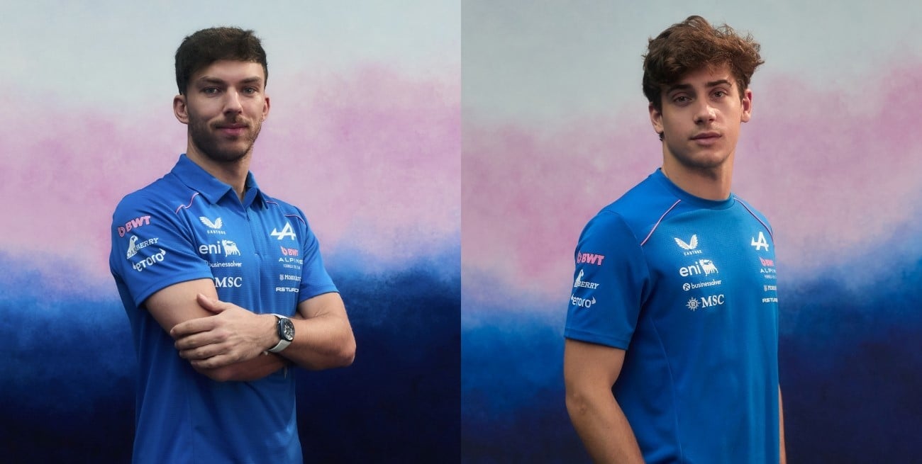 Colapinto presentó la indumentaria 2026 de Alpine y un detalle encendió preguntas