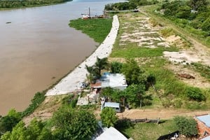 Vecinos de la costa reclaman avances en el terraplén Garello.