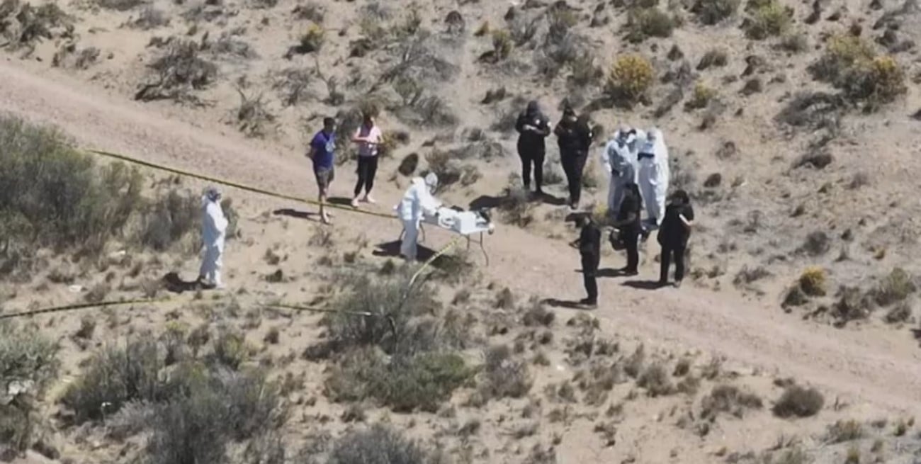 Santa Cruz: salió a correr por un descampado y encontró restos humanos