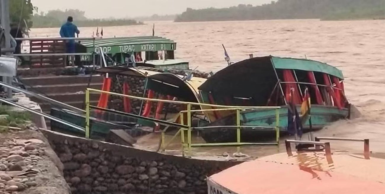 Crecidas en Salta: 300 familias afectadas y paso fronterizo inhabilitado por inundaciones