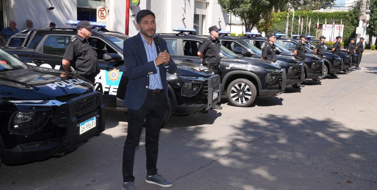 Pullaro destacó una baja histórica de la violencia y reforzó el patrullaje policial en Iriondo