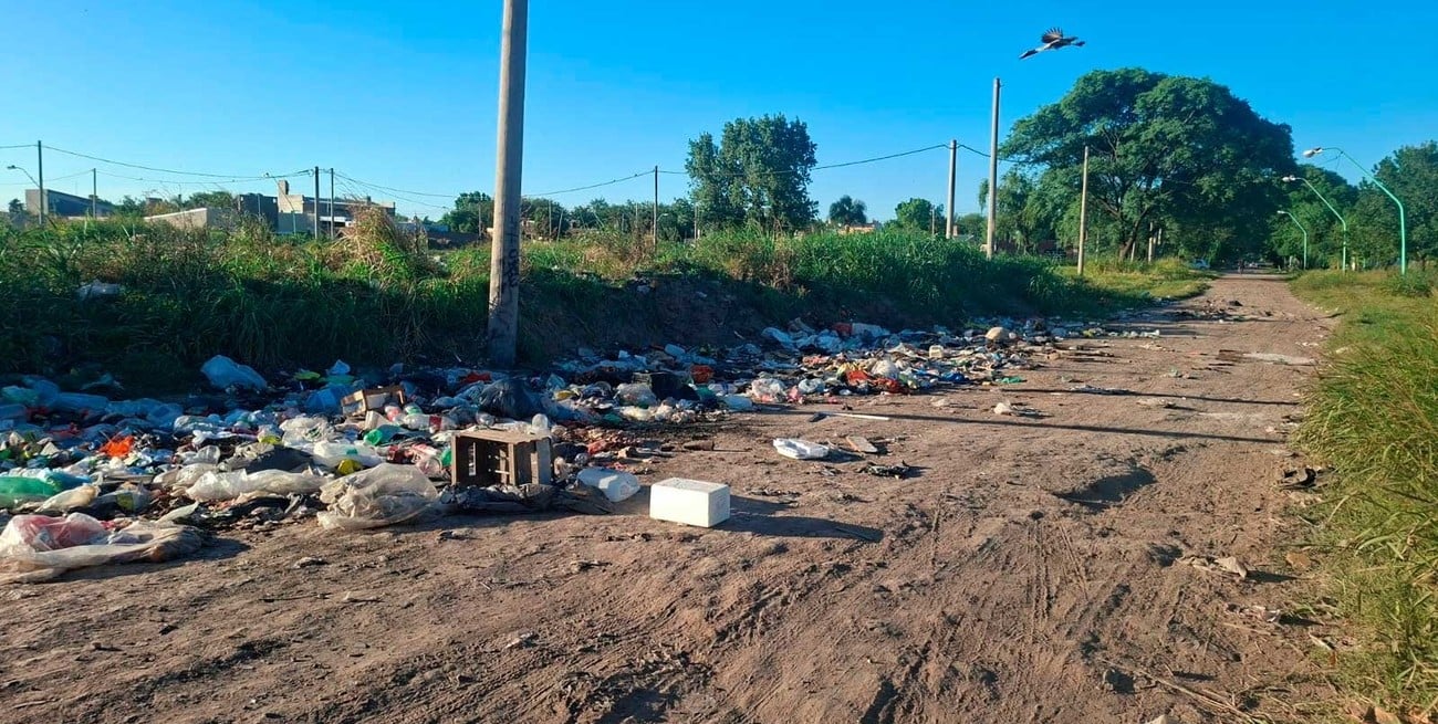 En Santo Tomé también se quejan por microbasurales
