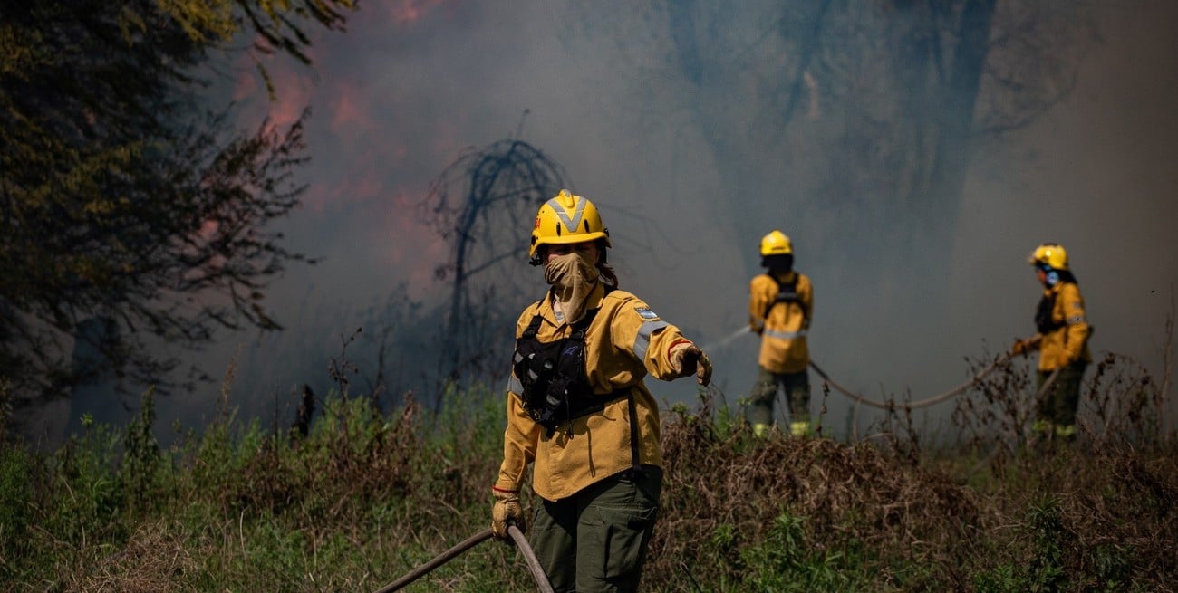 Alerta roja por incendios forestales: Provincia refuerza la prevención y pide compromiso social