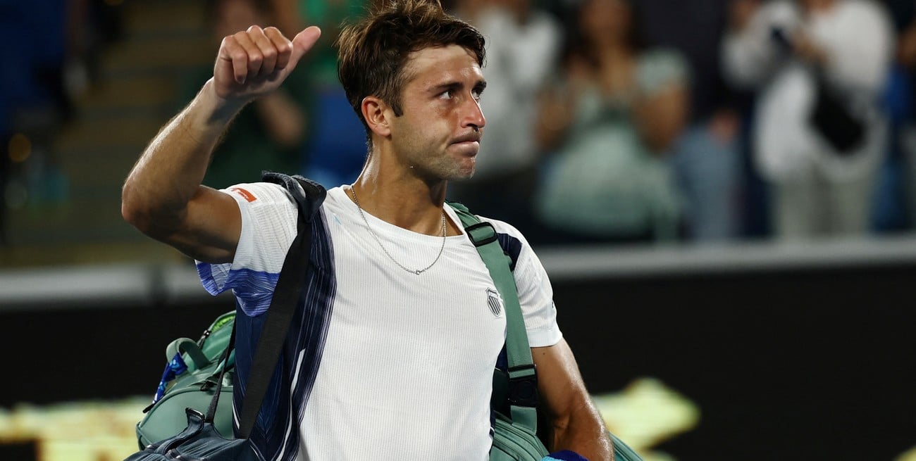 Tomás Etcheverry cayó ante Bublik y sólo queda un argentino en Australian Open
