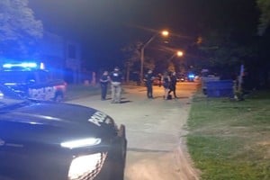 Personal policial trabajó en la escena del suceso. Foto: Gentileza