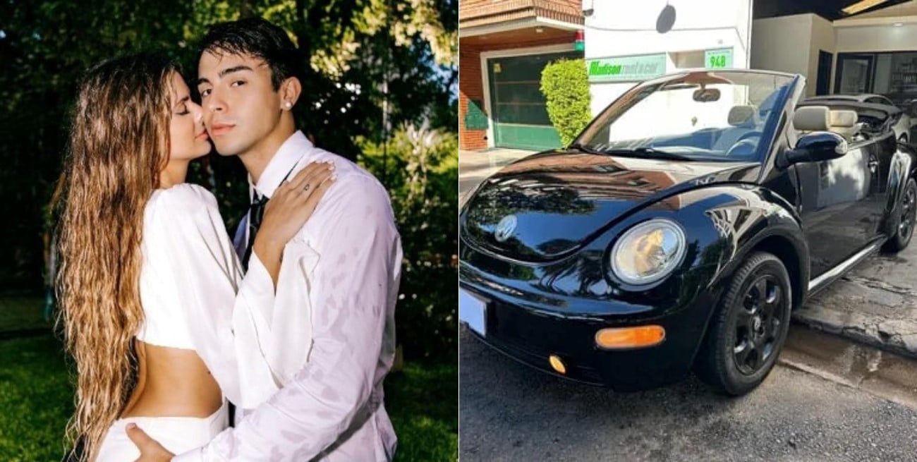 Rusherking contó qué pasó con el auto que le regaló a la China Suárez