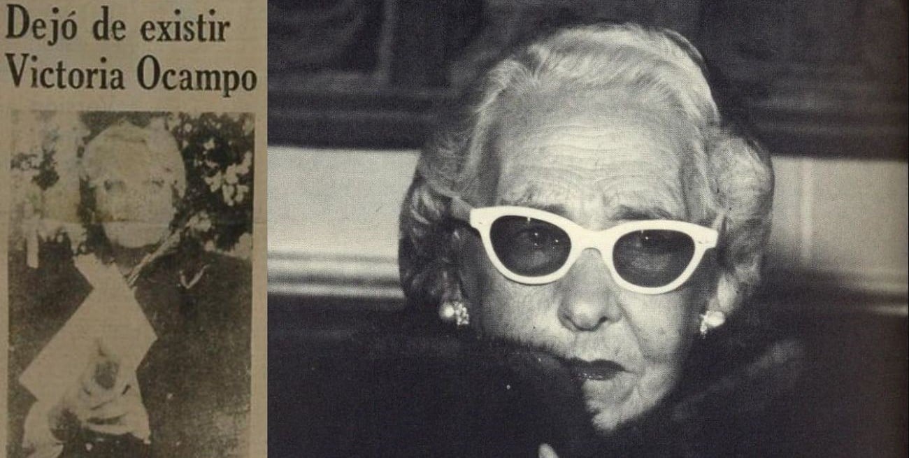 Victoria Ocampo en la portada y el peso "simbólico" de una despedida
