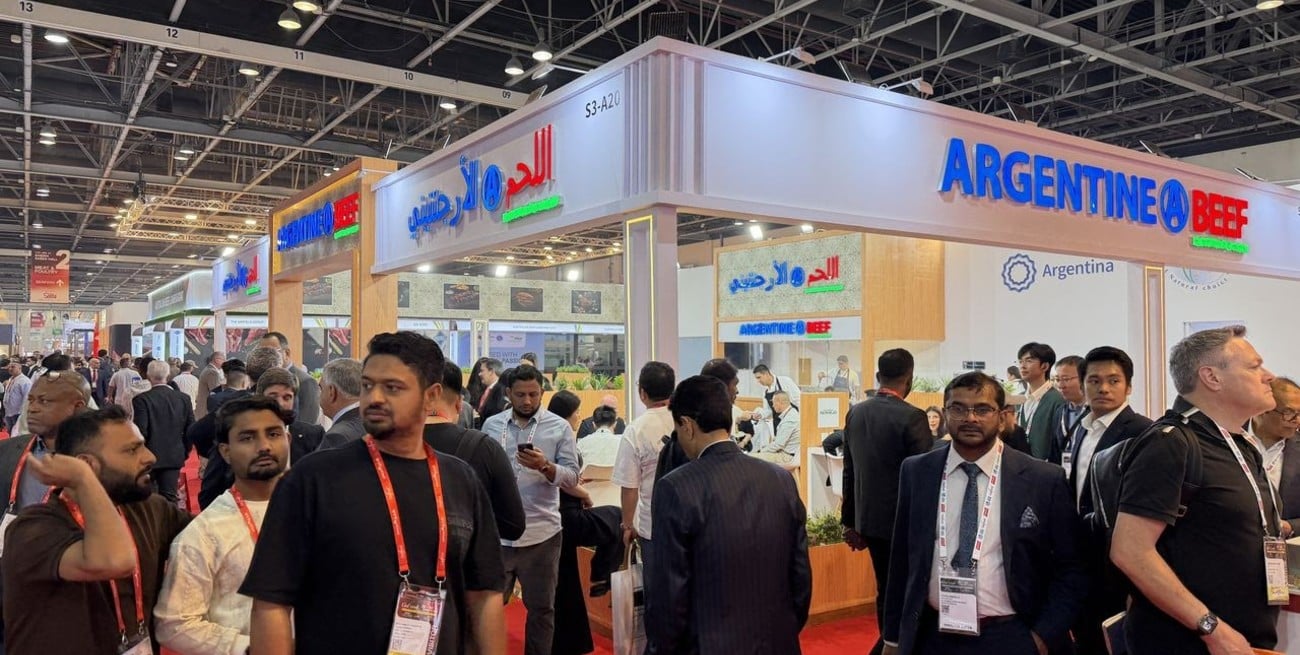 La carne vacuna argentina pisa fuerte en la Gulfood de Dubái