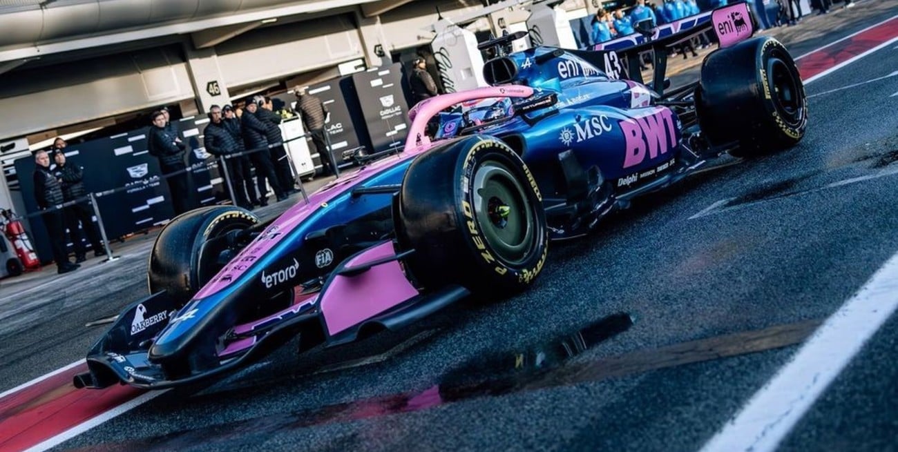 Alpine sorprende en Barcelona con una solución aerodinámica poco convencional