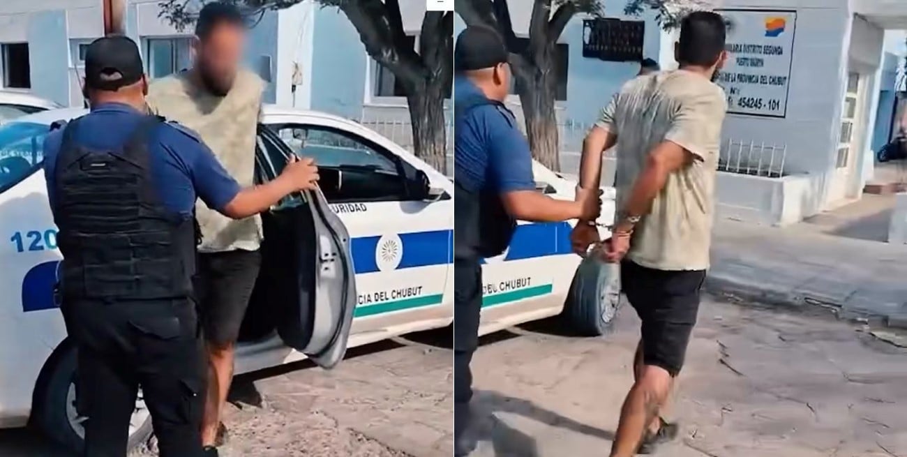 Una quemadura delató al acusado de provocar un incendio en Chubut