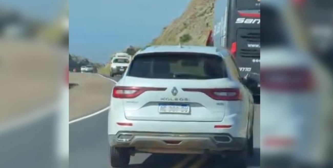 Video: conducción temeraria en las Altas Cumbres terminó con inhabilitación y denuncia