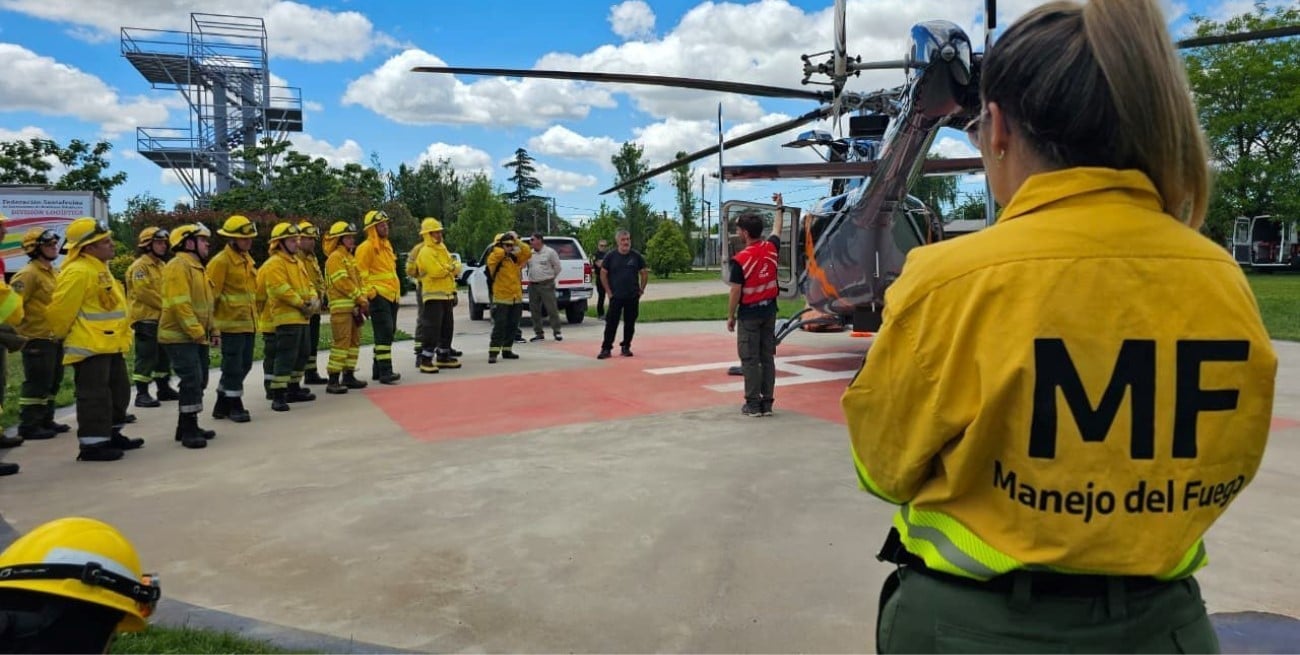 Santa Fe tiene más de 300 brigadistas certificados para combatir incendios forestales