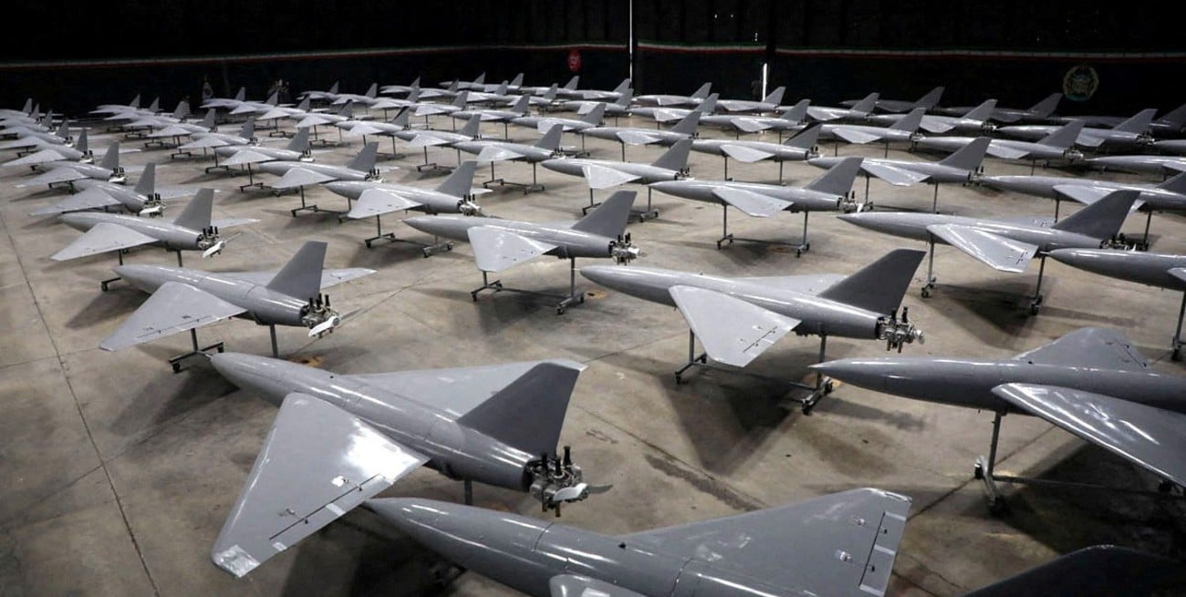 Irán potencia su arsenal con 1.000 drones y Rusia advierte sobre el riesgo de caos por un posible ataque de EE. UU.