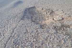 Reclamo por la Ruta 33.