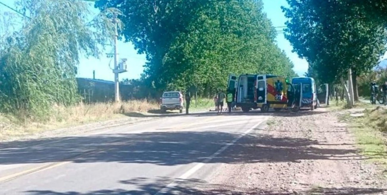 Fatal accidente en Mendoza: un chico que iba en bicicleta murió atropellado