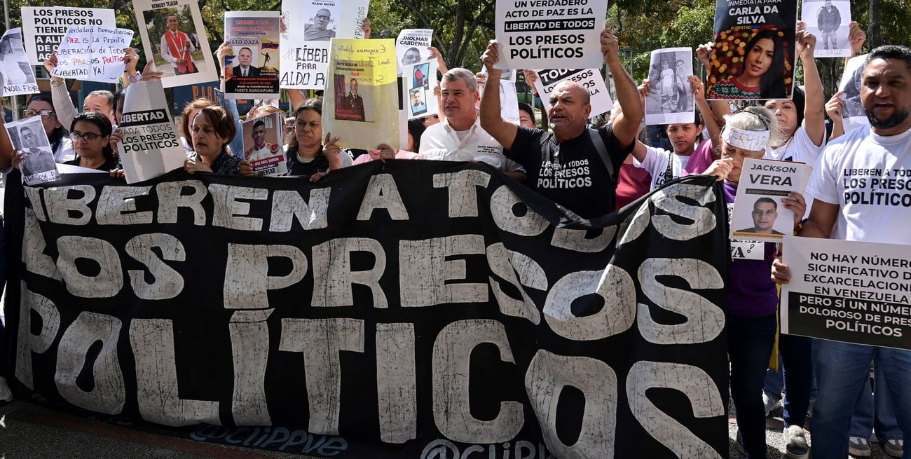 Venezuela libera a otros 23 detenidos y ya son 831 las excarcelaciones